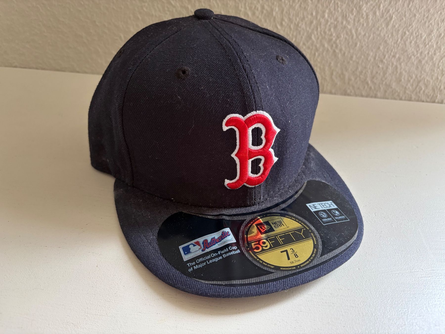 New Era Copricapi, berretti & cappellini: Boston Red Sox New Era Cap Gr. 7 3/8 – Usato da Muttenz venduto da bargain_hunter