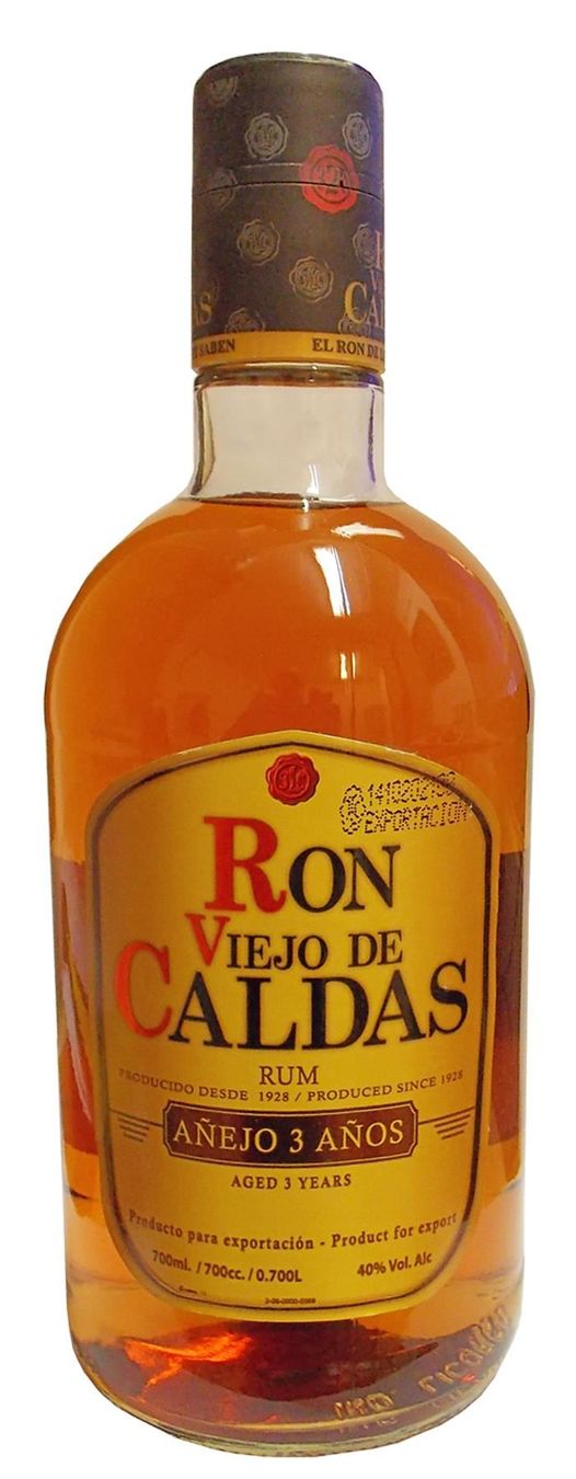 Bevande alcoliche: Ron Viejo de Caldas 37,5% Alk. - 700ml – Nuovo e nell'imballaggio originale da Horn venduto da lookatitgood 1