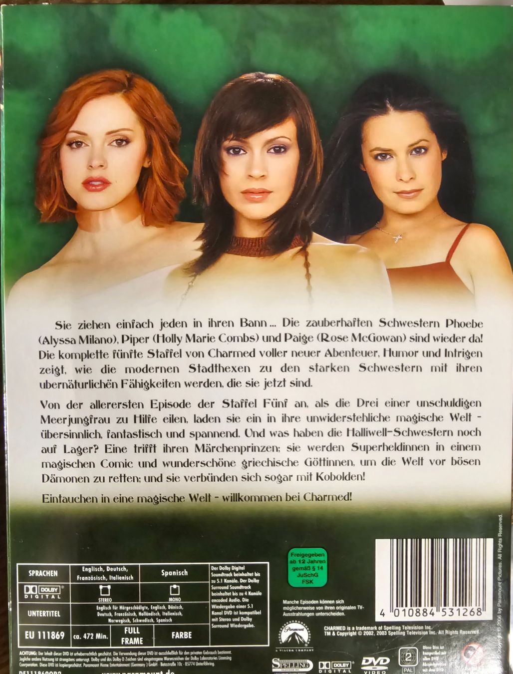 Tutti i DVDs: Charmed - Season 5 - Volume 2 – Usato da Wahlen b. Laufen venduto da Cg10 1