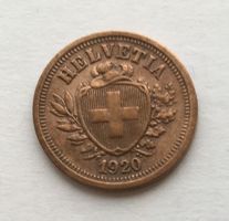 1920 1 Rappen -unz