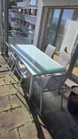 Glastisch für Balkon/Terrasse, Sommer-Angebot!