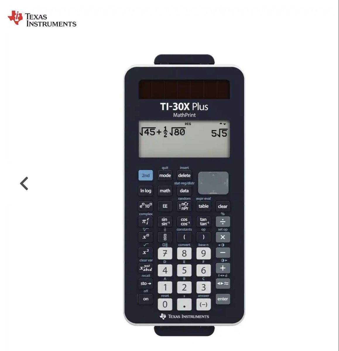 Texas Instruments Calcolatrici tascabili: TI-30X Plus MathPrint Taschenrechner – Nuovo (secondo la descrizione) da Neuenhof venduto da eni_8rxn