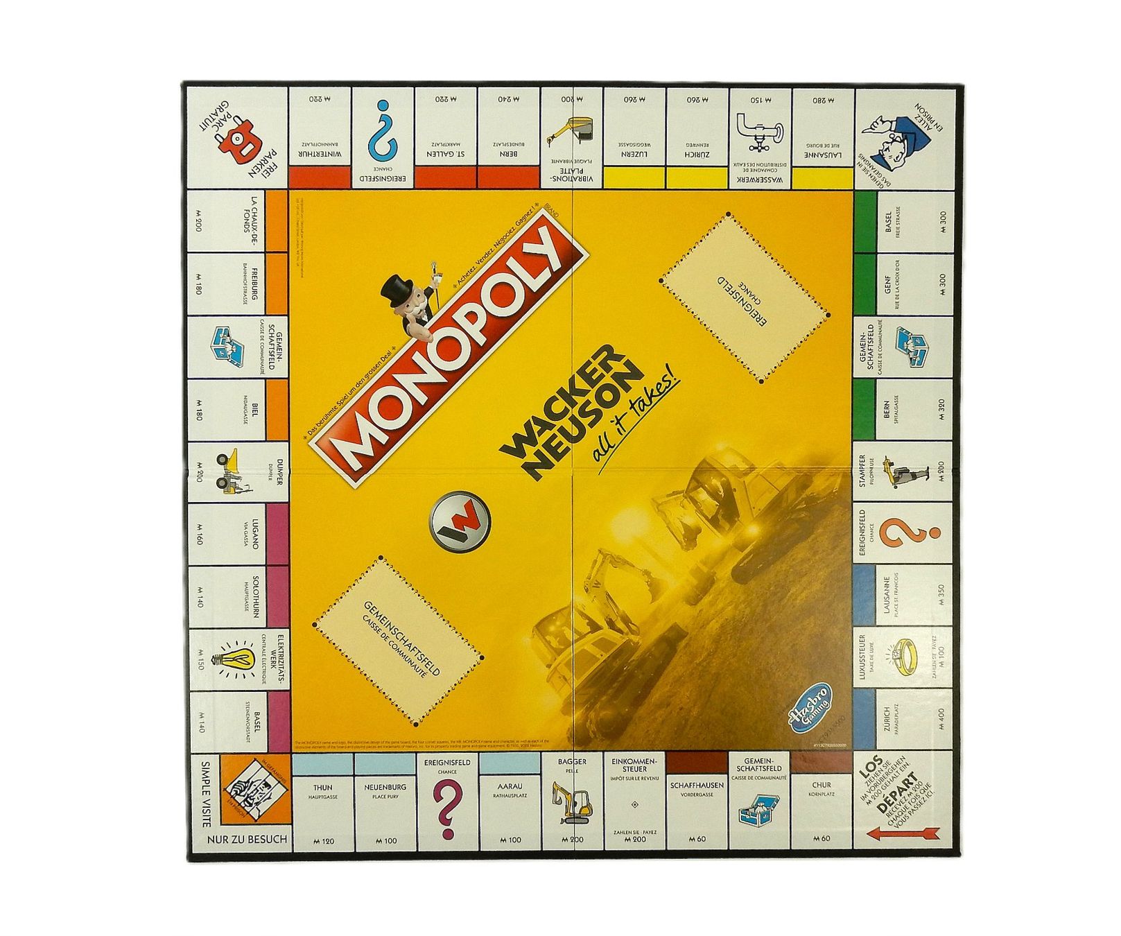 Hasbro Giochi: Sonderedition Monopoly « Wacker Neuson » - 2022 – Nuovo e nell'imballaggio originale da Alpnach Dorf venduto da Reloved24 6