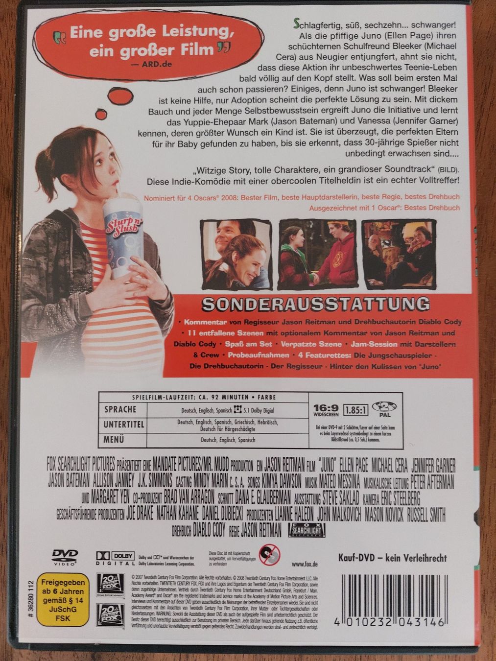 Tutti i DVDs: DVD - Juno – Usato da Rheinfelden venduto da Onyx74 1