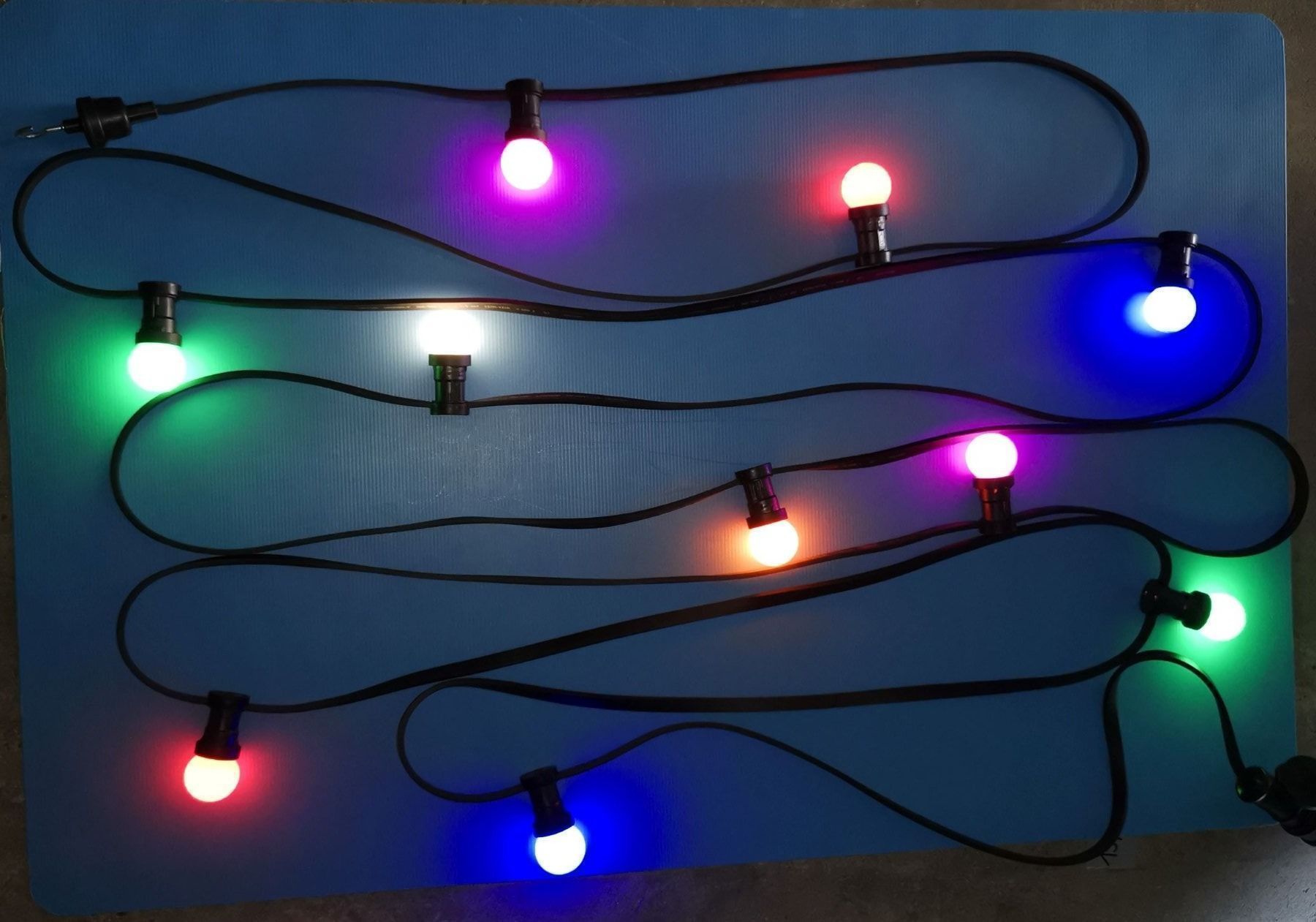 Lichterketten & Leisten: 40m Illu Lichterkette, mit LED vom Fachmann – Neu und originalverpackt aus Sulz LU von Elektrofachverkauf 3