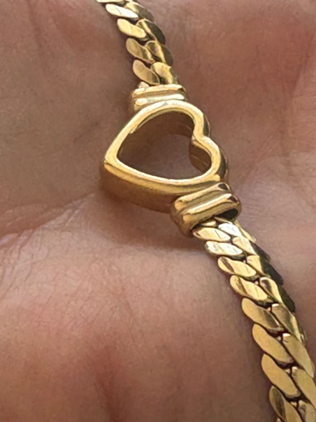 Catenine: Luxus Elegante Edelsthal Kette Farbe : Gold – Nuovo (secondo la descrizione) da Biel-Bienne venduto da Roserosse13 8