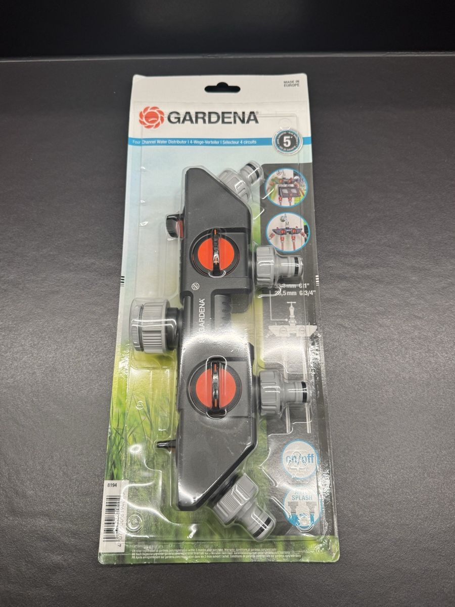 Rubinetteria: Gardena Wasserverteiler 4-Weg – Nuovo e nell'imballaggio originale da Maienfeld venduto da phi_9tw8 1