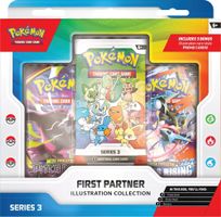 🇫🇷 3x Pokemon First Partner Illustration Collection