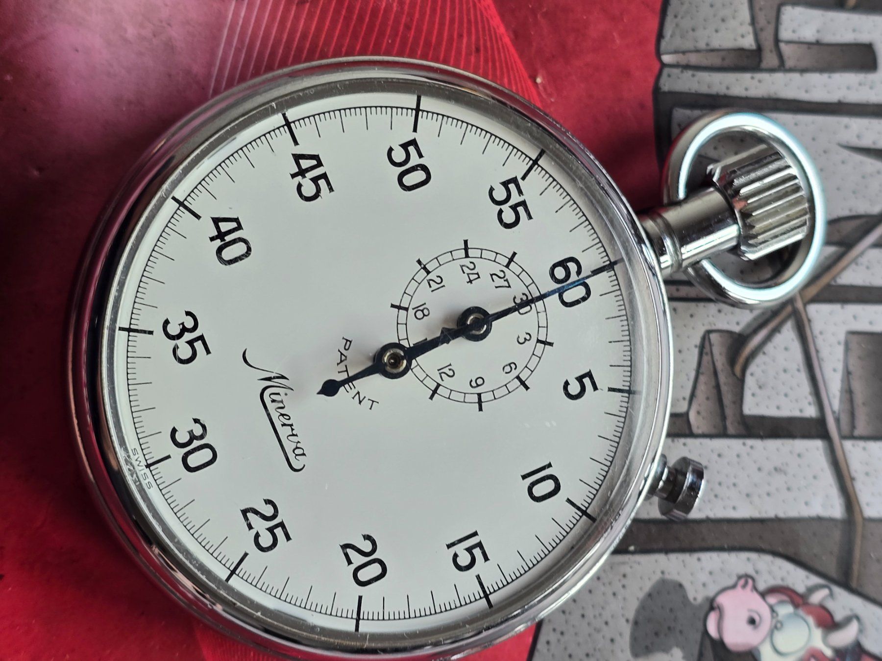 Orologi: 133 Minerva Stoppuhr Chronograph – Usato da Muri AG venduto da Corredor 5