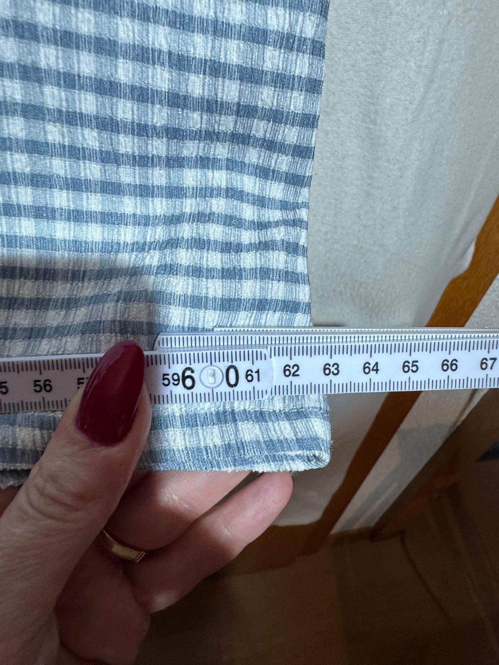 C&A Camicette: Kariertes Oberteil mit Rüsche von C&A Gr. L – Usato da Grosswangen venduto da SALE_SALE_SALE 8