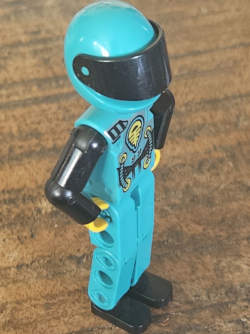 Lego Kit di costruzioni: lego Technic Figure Dark Turquoise tech013a – Usato da Confignon venduto da Ecrofigs 2