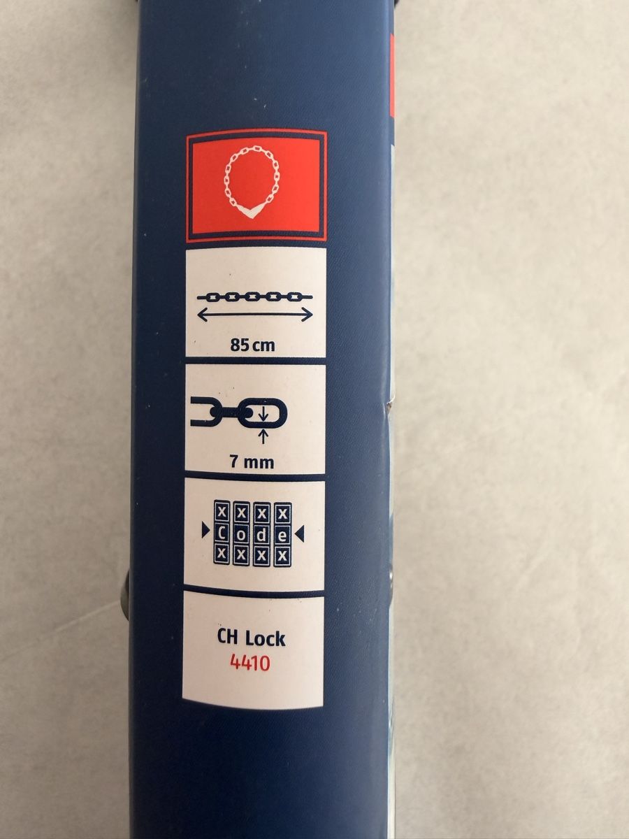 Abus Lucchetti: Neues Abus Kettenschloss 4410 85 cm mit Code – Nuovo e nell'imballaggio originale da Schaffhausen venduto da Resell_SH 3