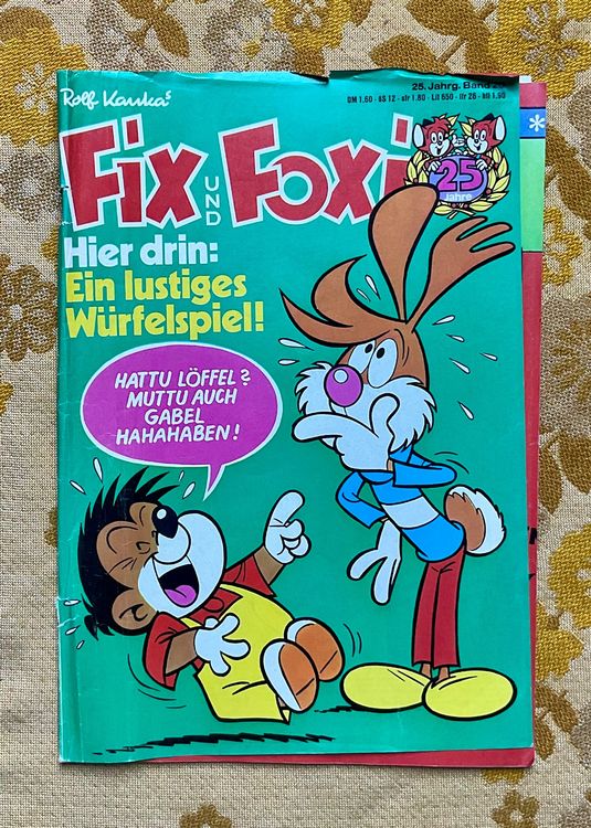 fix-und-foxi-heft-nr-20-von-1977-gebraucht-in-endingen-f-r-chf-1