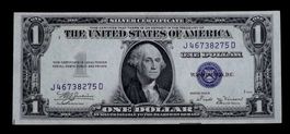 aUNC Silver Certificate - 1$ USA 1935 - J46738275D