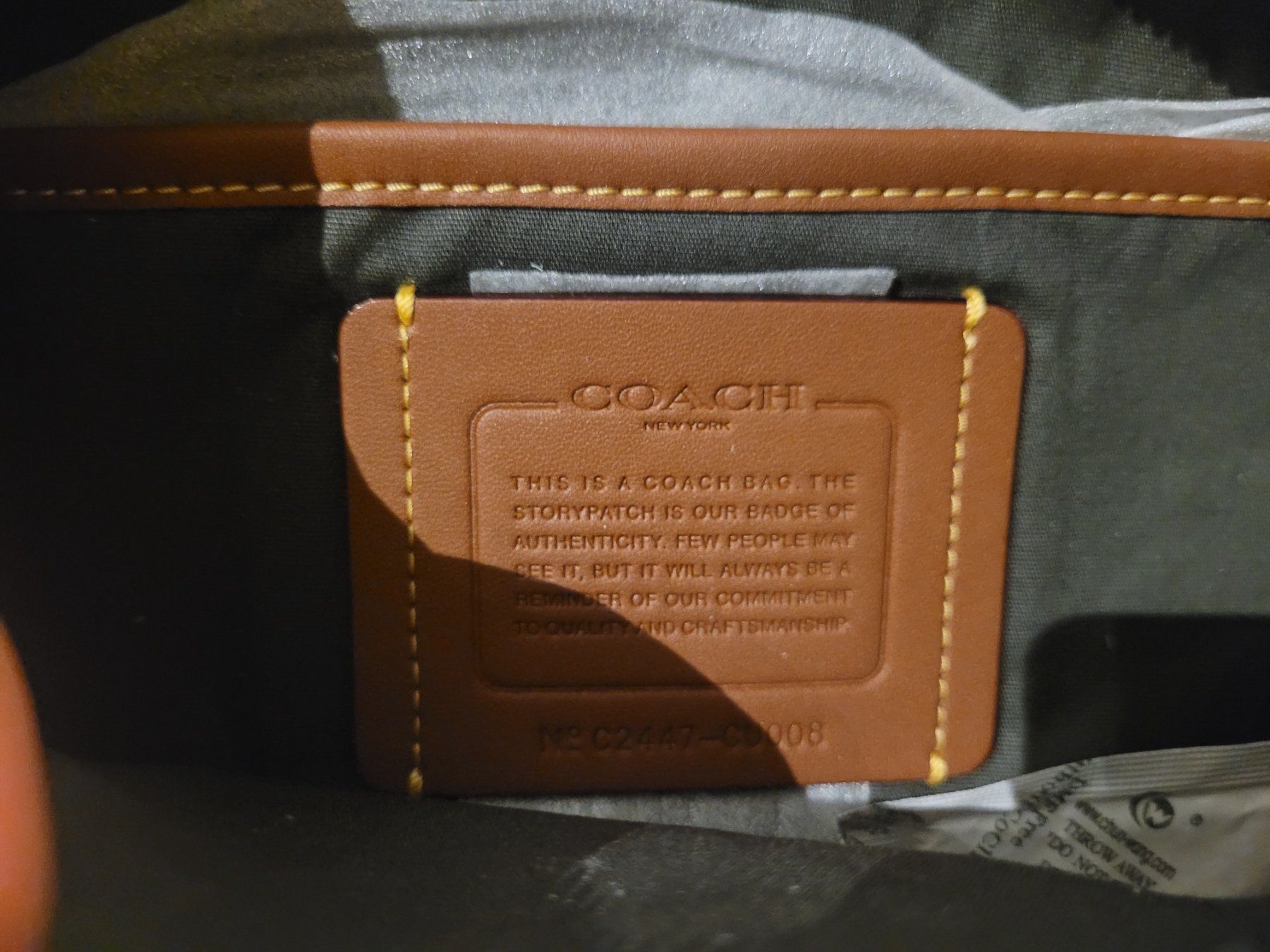 Coach Borse: Coach Bauchtasche in Oliv – Nuovo e nell'imballaggio originale da Wallisellen venduto da sedlees 4