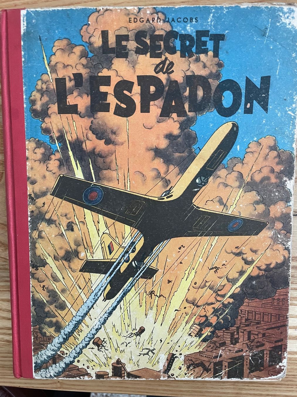 Edgar P. Jacobs - Les Aventures De Blake Et Mortimer - Le Secret De L Espadon Lp Album Mono Ltd Rp