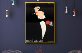 Affiche vintage 80's