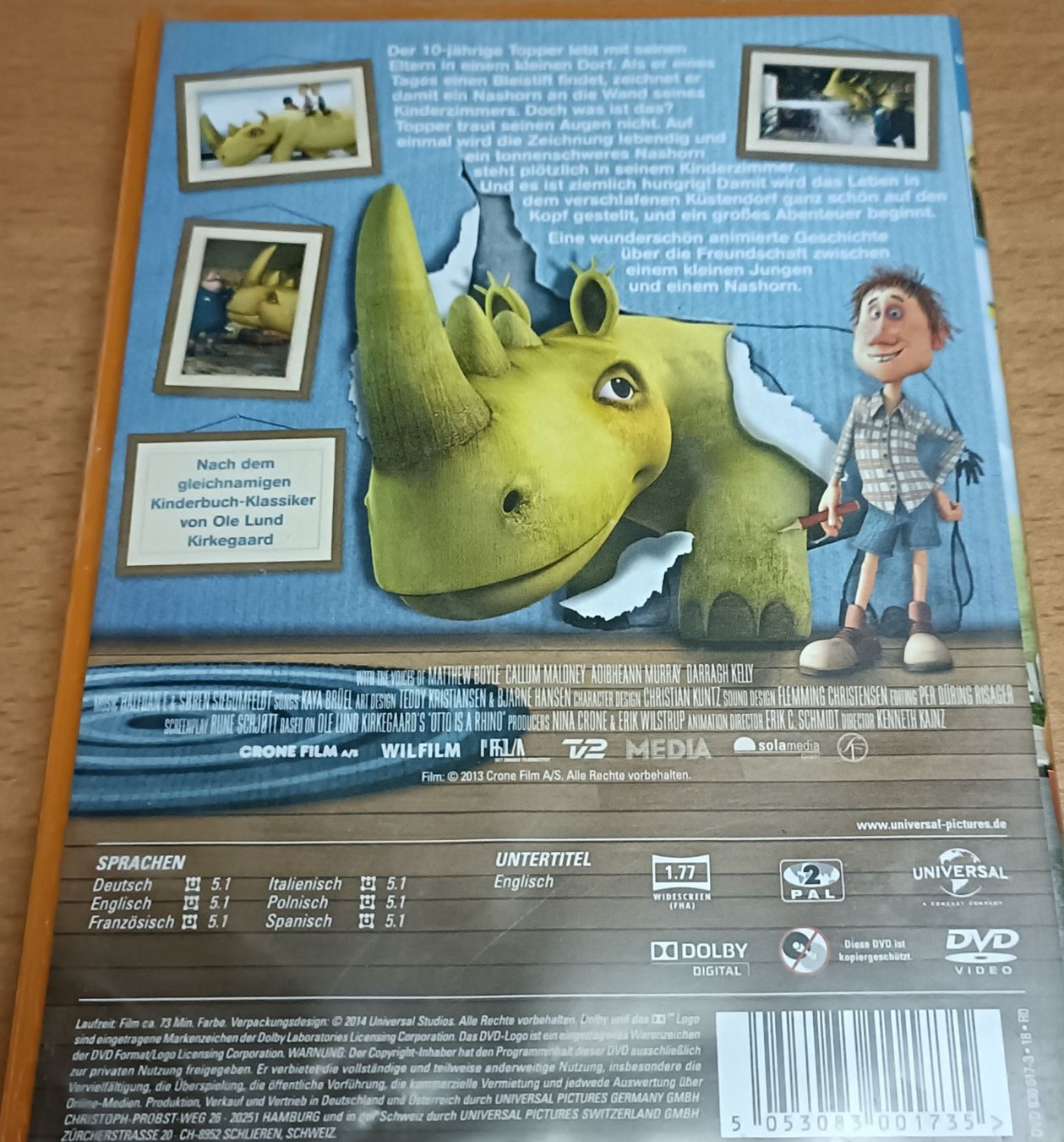 Tutti i DVDs: OTTO ist ein Nashorn – Usato da Köniz venduto da Movieportal007 1