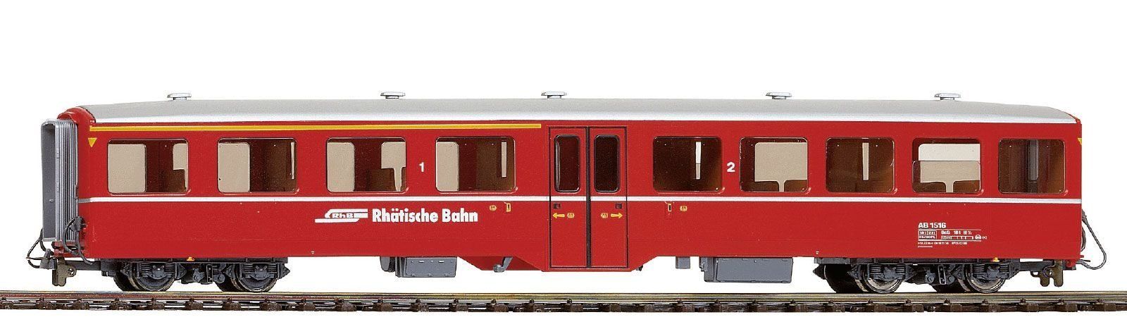 Bemo Modellini di ferrovie: Bemo 3285 138RhB EW I AB 1518 – Nuovo e nell'imballaggio originale da Dagmersellen venduto da fis_9hty