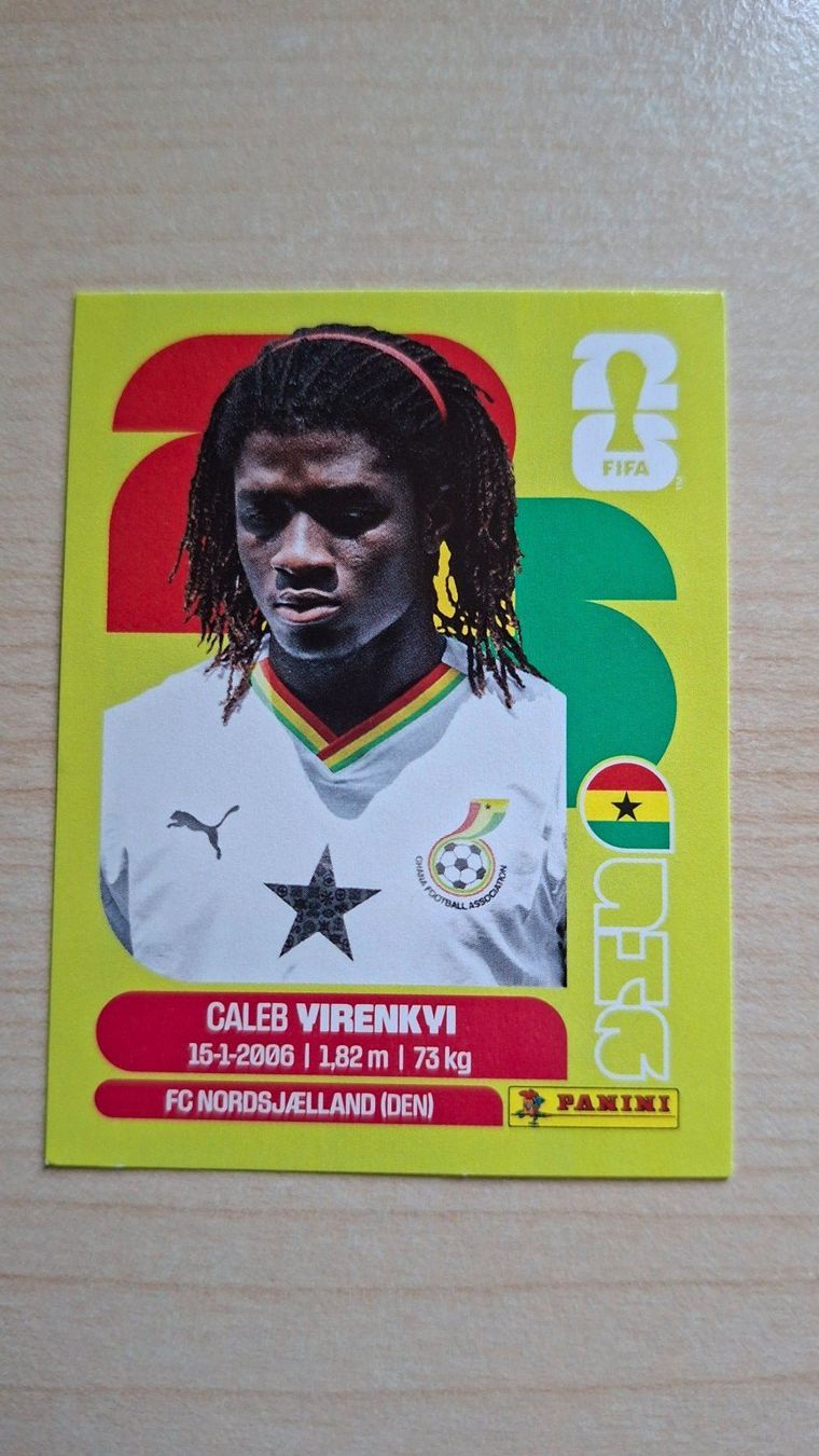 Panini Carte collezionabili: Panini WM 2026 Sticker GHA 8 – Usato da Kernenried venduto da Dagobert_duck_
