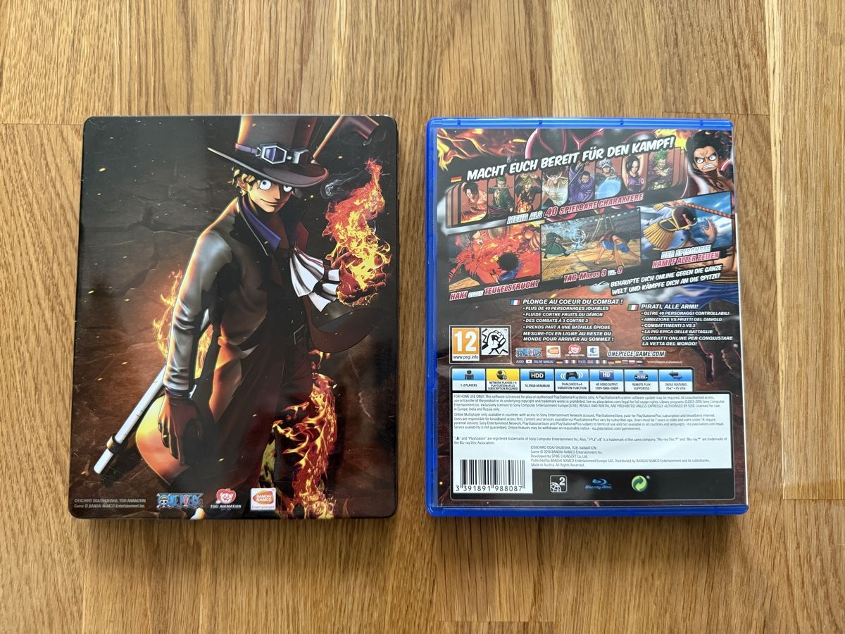 Sony Giochi: One Piece Burning Blood Steelbook Ps4 – Usato da Thundorf venduto da Espressolungo 1