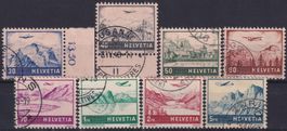 1941, F27-F34 kompletter Satz gestempelt. Kat: 34.-