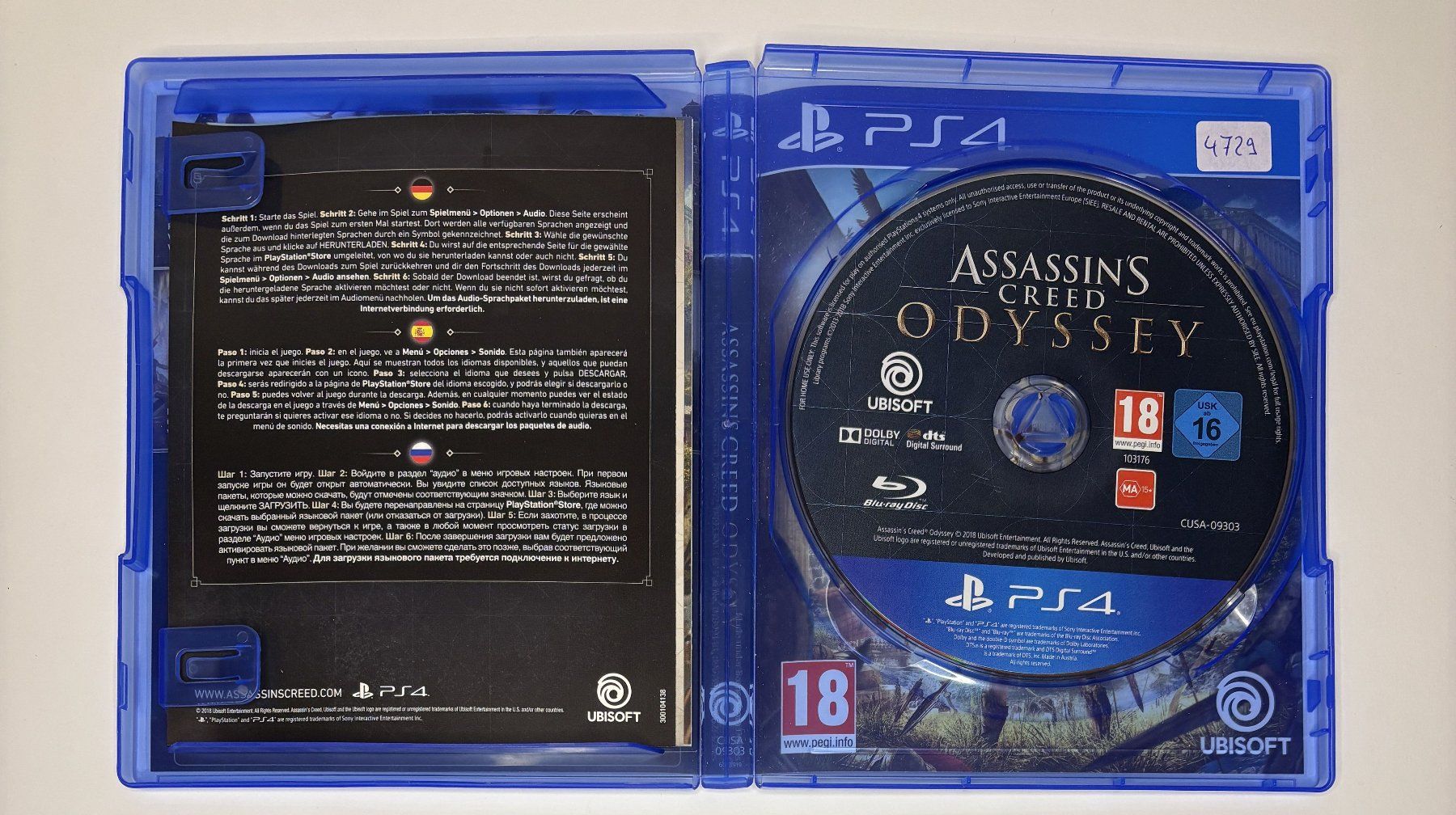 Giochi: PS4 - Assassin's Creed: Odyssey – Usato da Allschwil venduto da Bullach 1