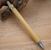 Eleganter Bambus Kugelschreiber Naturholz Schreibstift