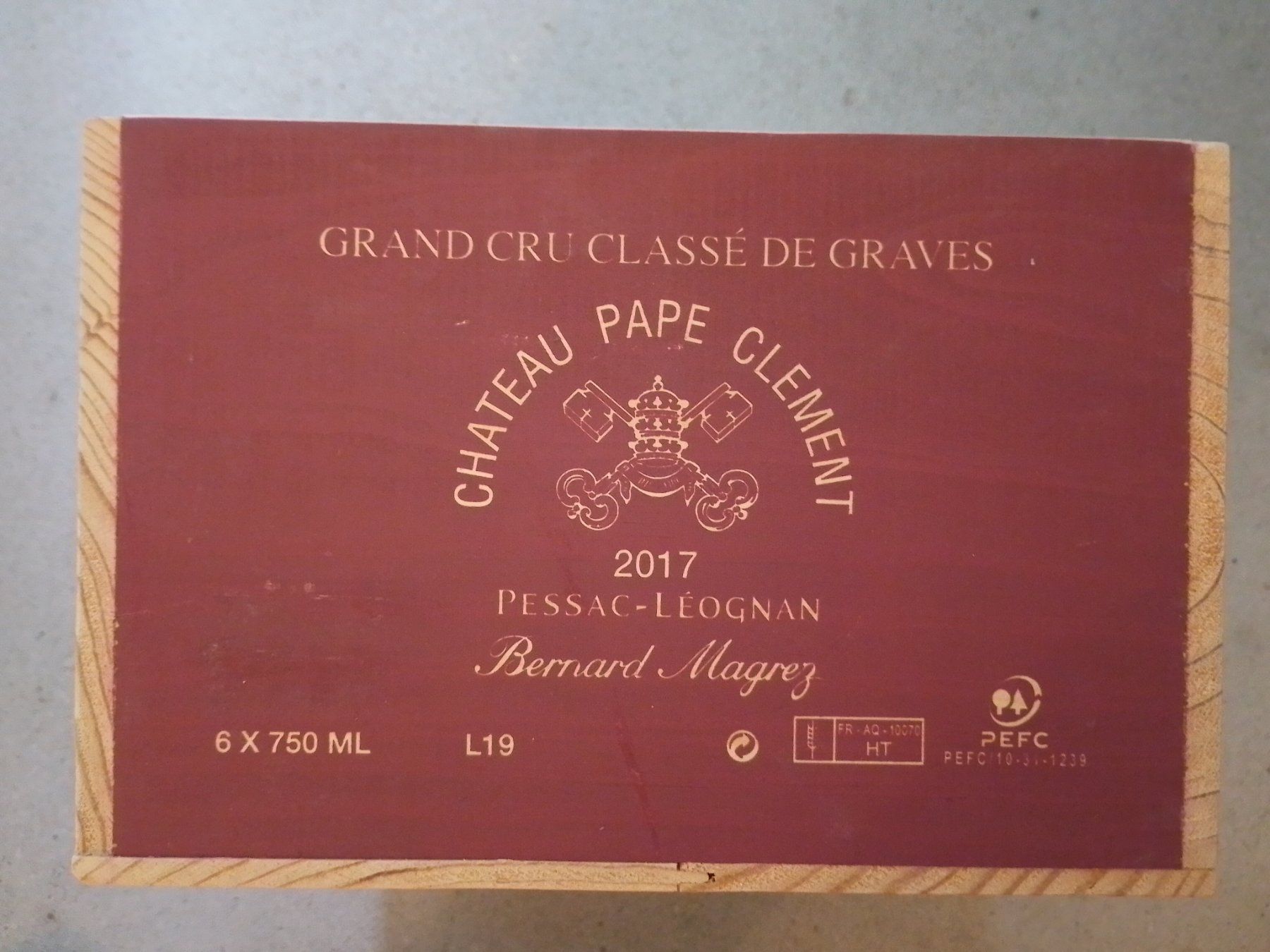 Altro: Weinkiste Chateau Pape Clement – Usato da Wangen SZ venduto da jim_5rcp 1