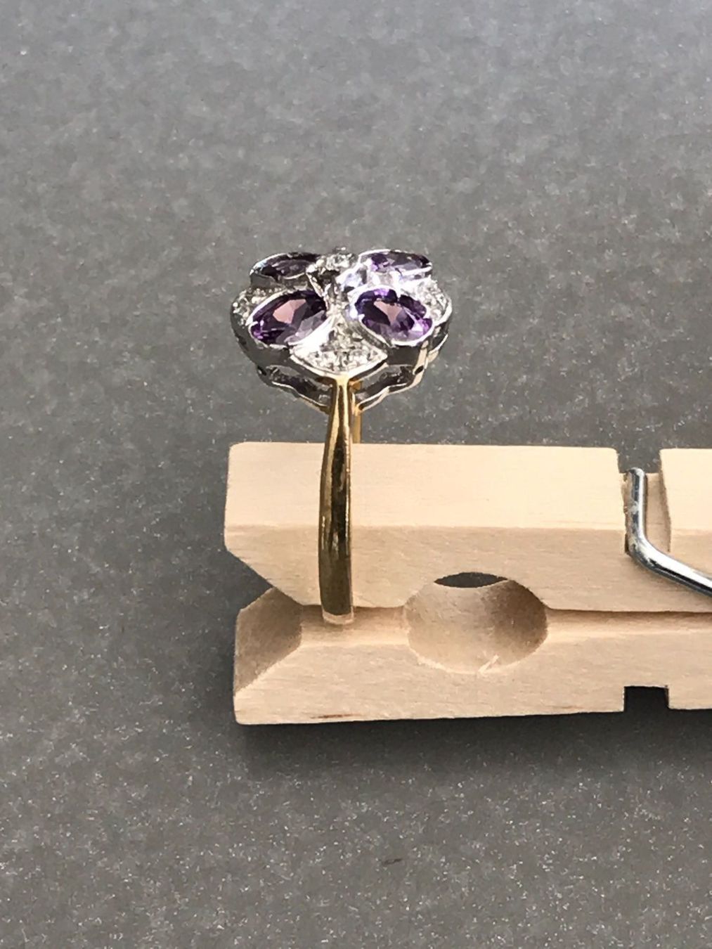 Anelli: AMETHYST CZ Silber Ring Rg56 & Rg57 EDEL – Nuovo (secondo la descrizione) da Basel venduto da gretchen03 3