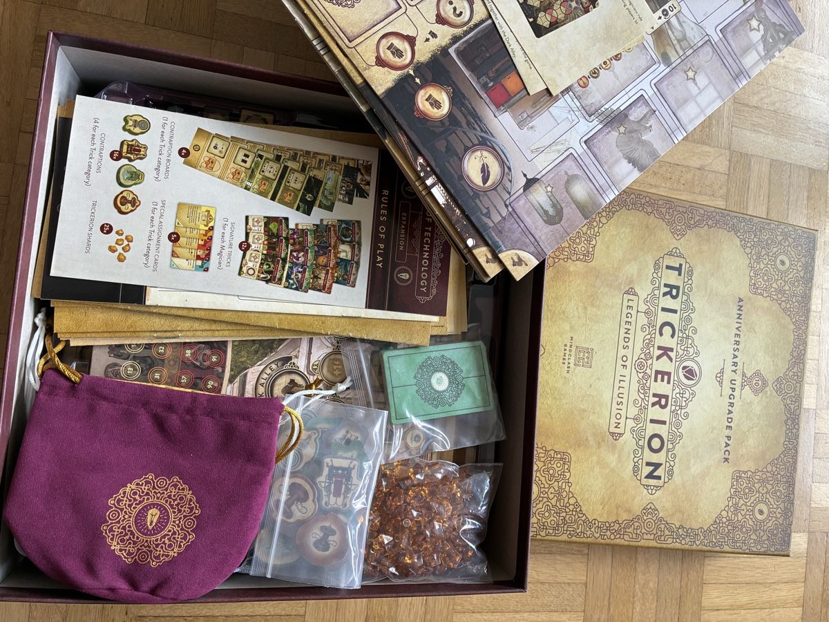 Giochi: Trickerion Big Box engl mit Erweiterungen – Usato da Zollikerberg venduto da lucyfarinelli789 1