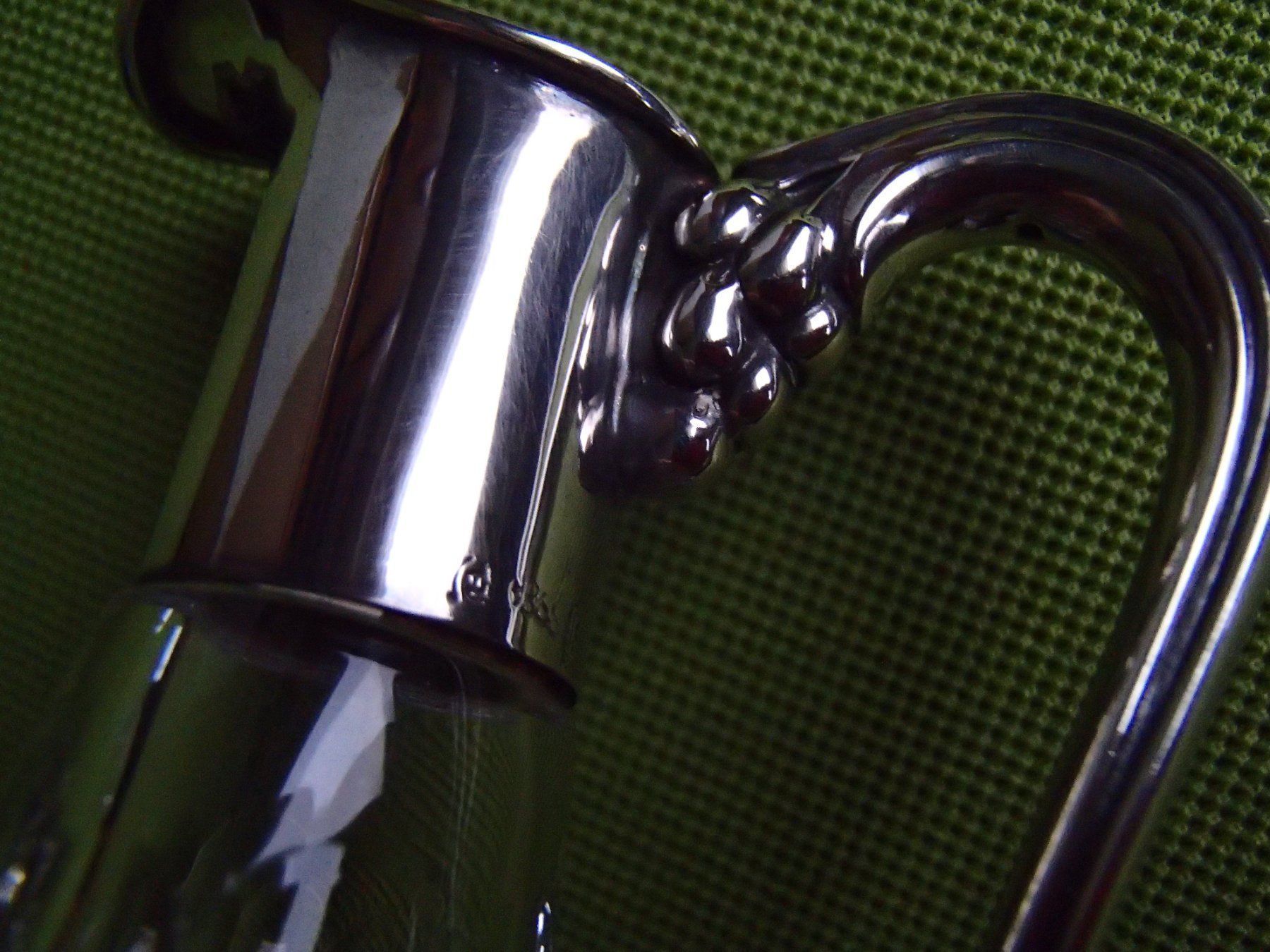 Caraffe: Karaffe mit 835silber Henkel und Ausguss – Usato da Schöfflisdorf venduto da pullux 6