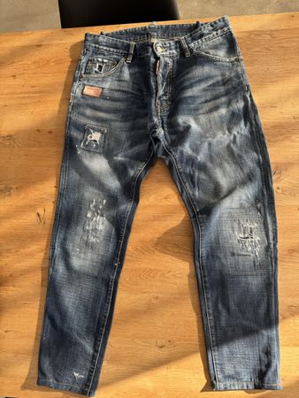 Jeans Dsquared2 blu denim taglia 48