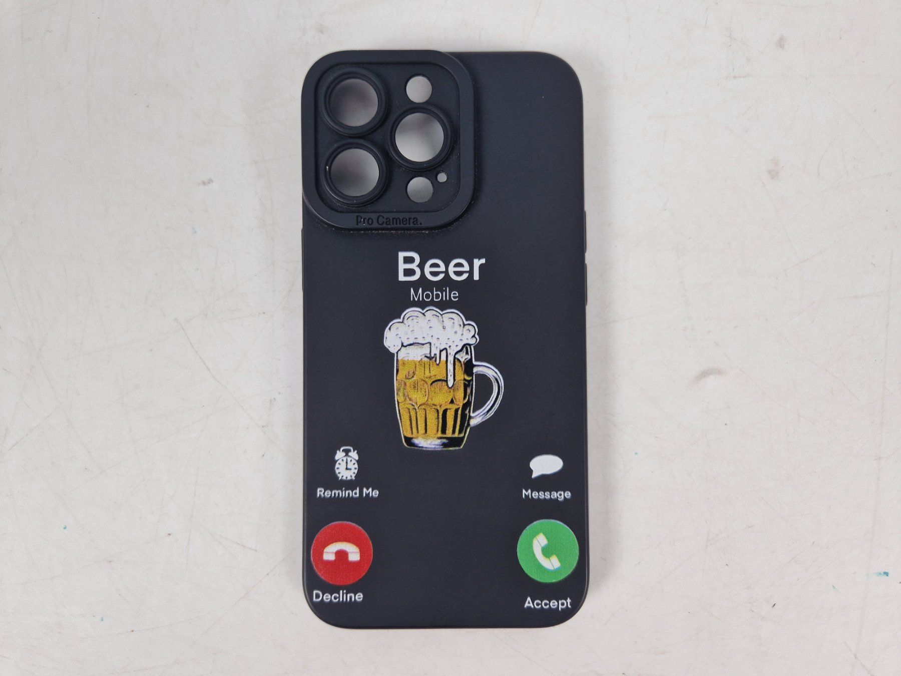 Apple Cover & Protezioni schermo: Smartphone-Hülle für iPhone 13Pro "Bierkübel" – Usato da Muhen venduto da Restwert_Muhen