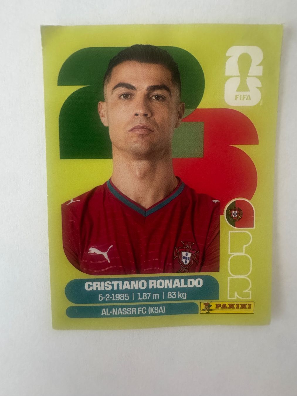 Panini Carte collezionabili: Panini Sticker Cristiano Ronaldo l – Nuovo (secondo la descrizione) da Basel venduto da Derian01