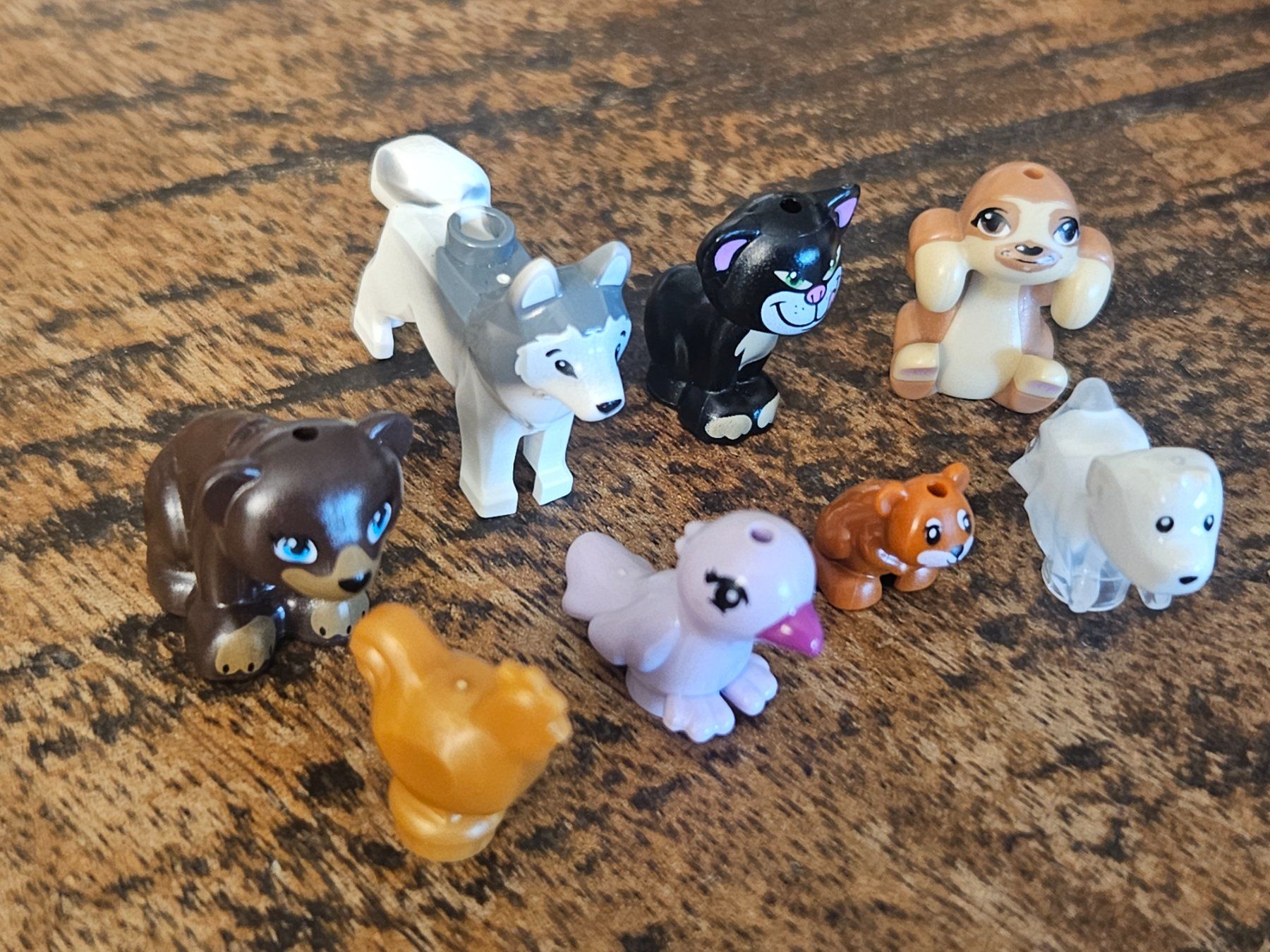Lego Kit di costruzioni: lego  figurines  lot de 8 animaux – Usato da Confignon venduto da Ecrofigs 1