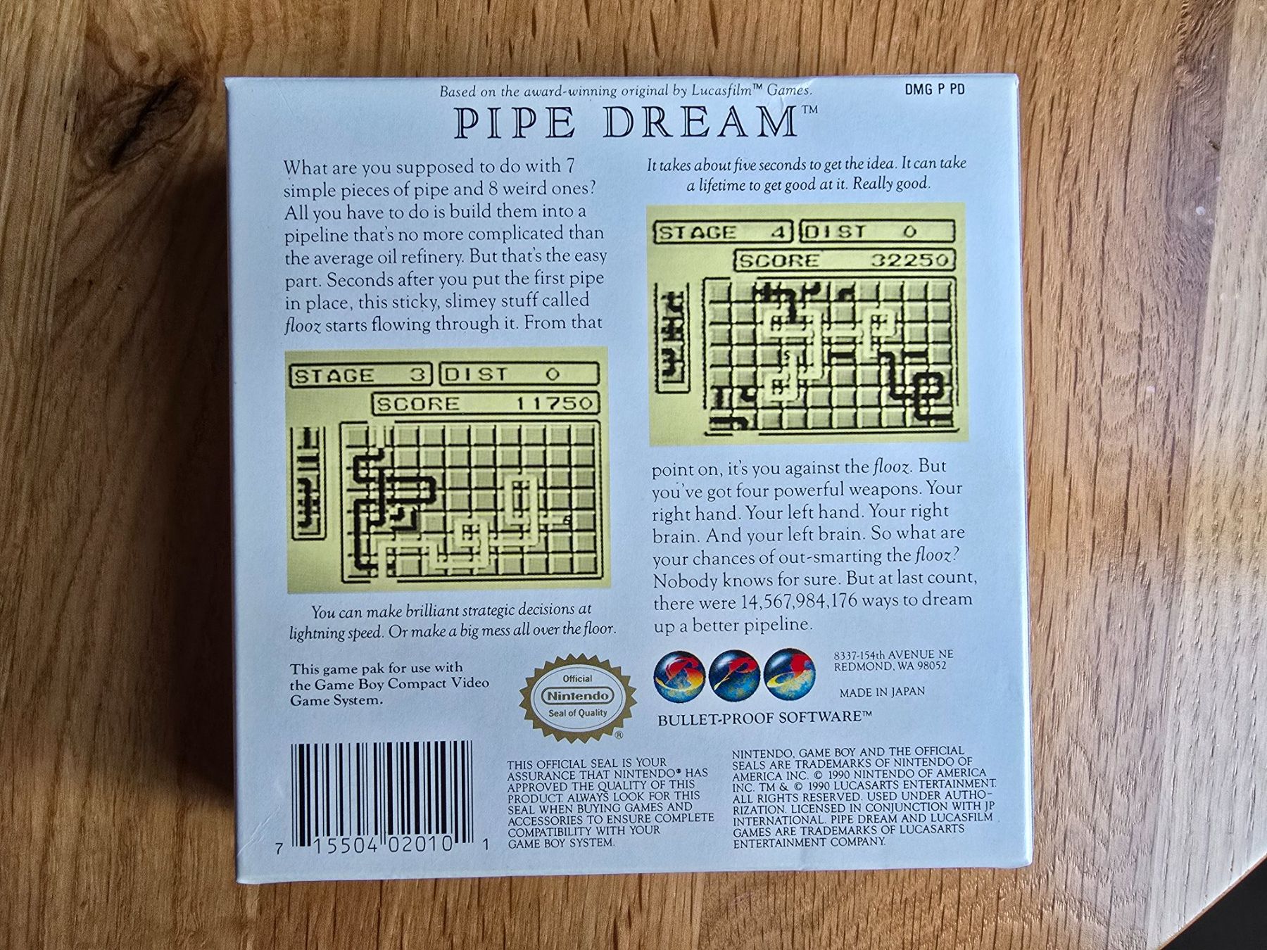 Nintendo Giochi: Nintendo Gameboy/Pipe Dream/OVP – Usato da Sursee venduto da Elian91 2