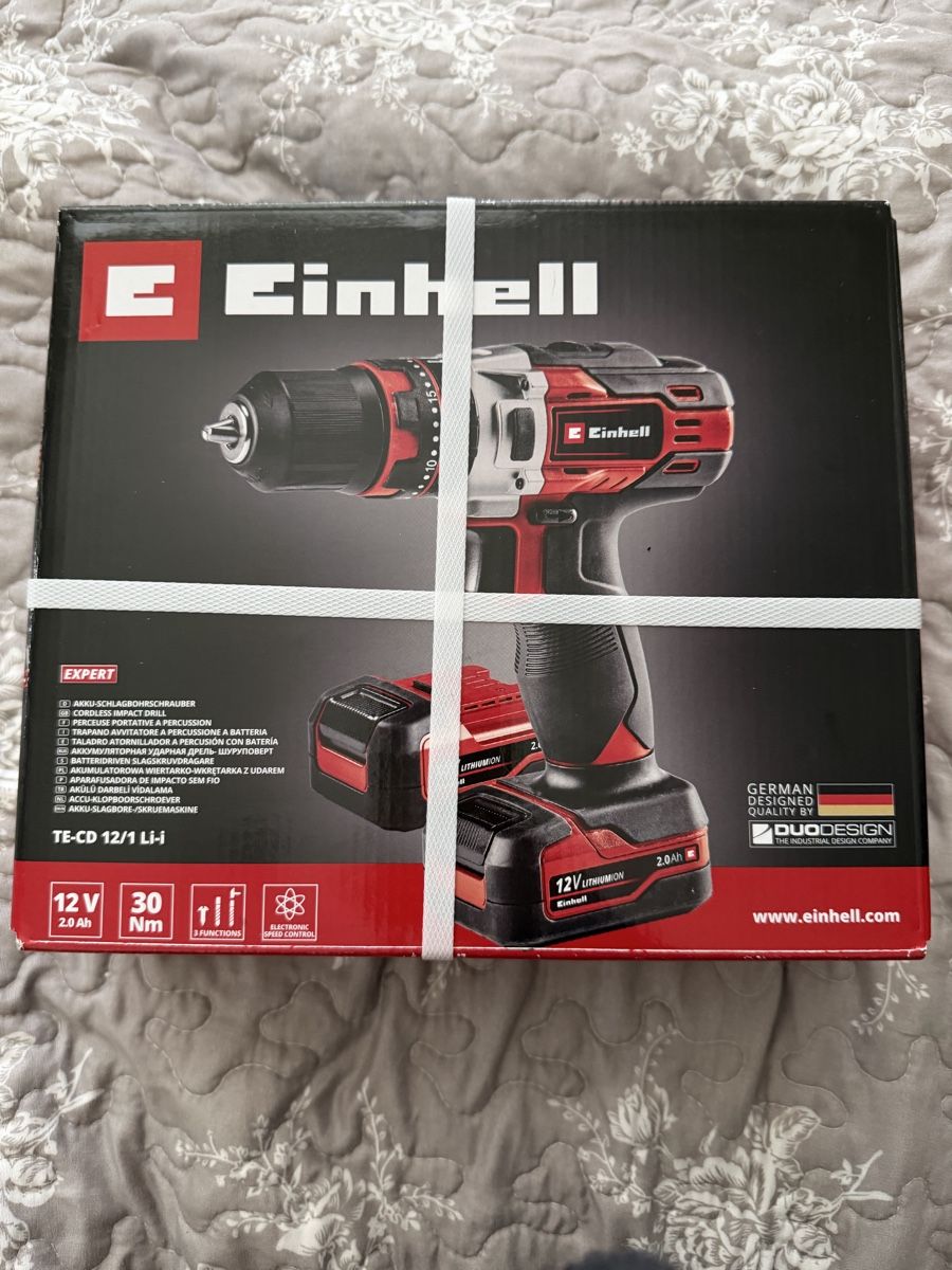 Einhell Trapani: Einhell Akku-Bohrschrauber TE-CD 12/1 Li 12 V – Nuovo e nell'imballaggio originale da Mettmenstetten venduto da Monolit333