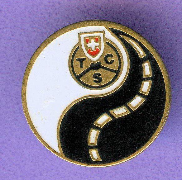 TCS Placchette & Badge: TCS   Yin-Yang – Usato da Winterthur venduto da Sammleroase