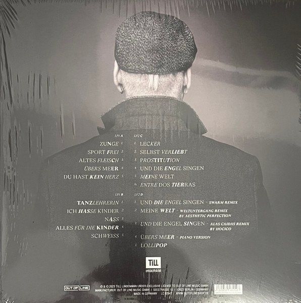 Till Lindemann Zunge 2025 2 LP Picture Disc Zoetrope (Neu und