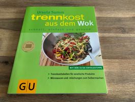 Trennkost aus dem Wok Kochbuch, Ursula Summ, Top Zustand