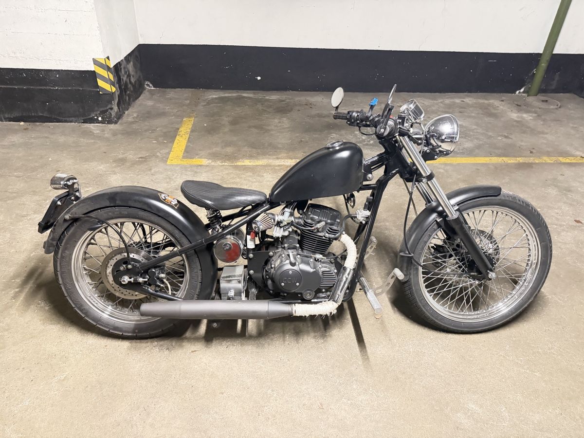 Chopper: Cleveland Tha Heist 125 Bobber – Usato da Bern venduto da Haustechniker 4