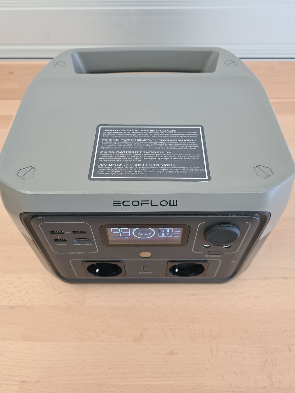 Ecoflow Batterie: EcoFlow RIVER 2 Max Powerstation 512Wh – Nuovo (secondo la descrizione) da Pfäffikon ZH venduto da Sth1511