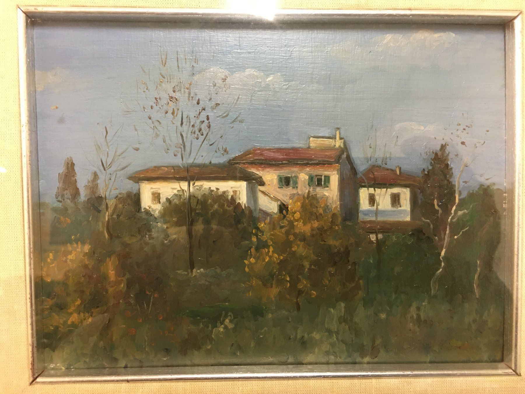 Gemälde: Pettinato Gemälde / 40 x 36cm – Gebraucht aus Oftringen von Vucki 1
