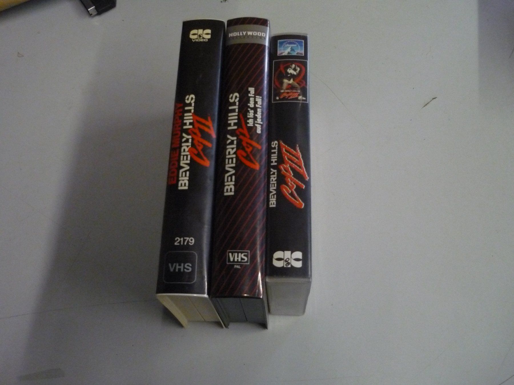 Alle VHS: 3x VHS Beverly Hills Cop 1 2 3 Teil Eddie Murphy - Rar – Gebraucht aus Beringen von Flatretriever 1