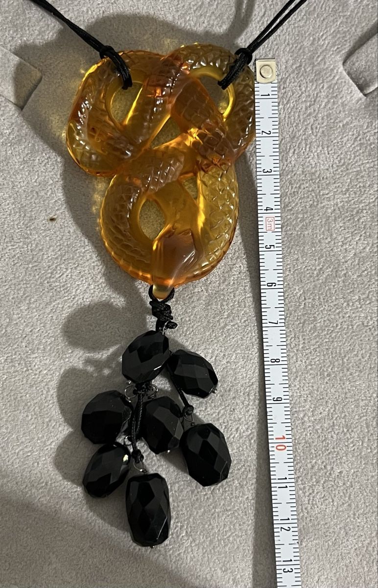 Lalique Catenine: Collier serpent en cristal, Lalique – Usato da St-Pierre-Clages venduto da ste_xk6p 4