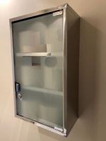 Medizinschrank / Apothekerschrank – Chrom und Glas
