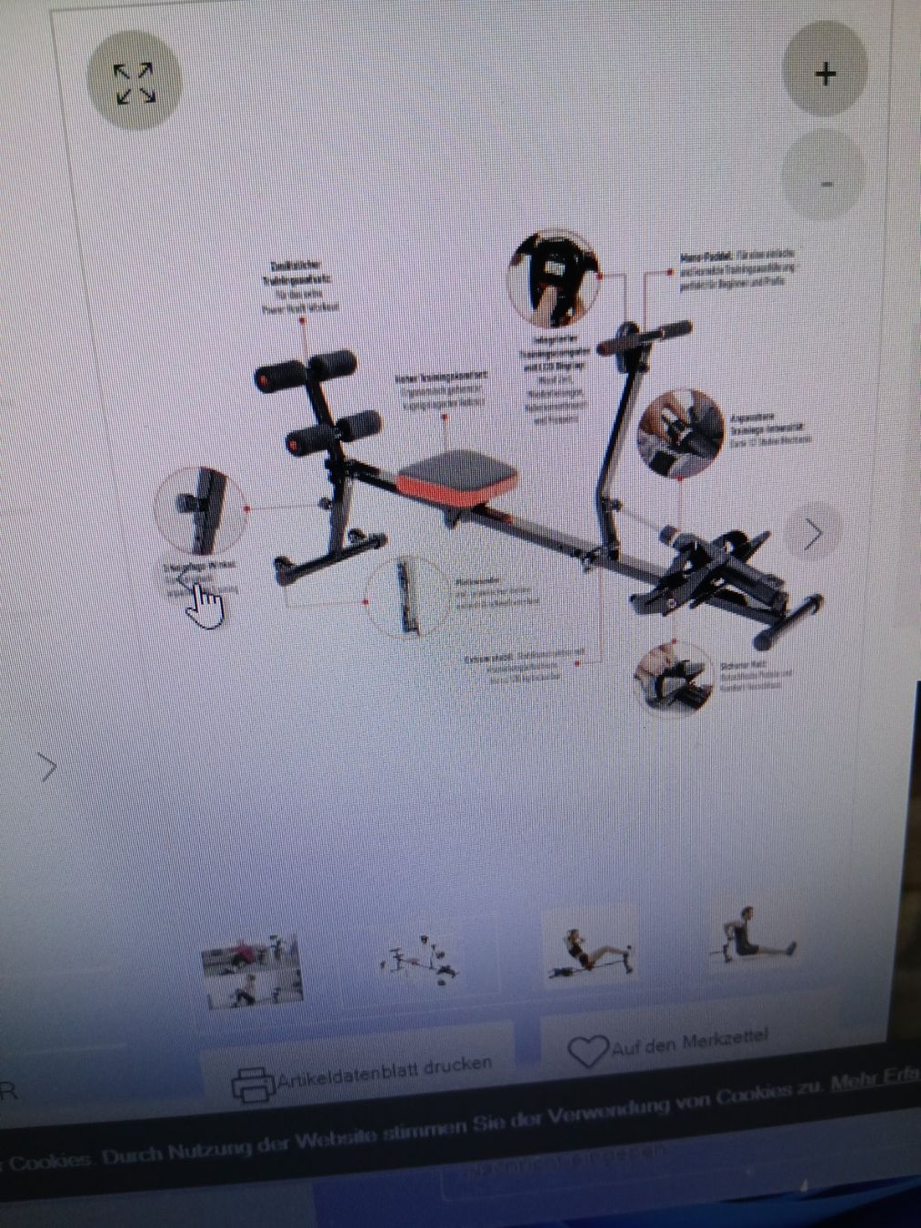 Hometrainer: KENOX Rudergerät – Usato da Lyss venduto da Joeljambo 2