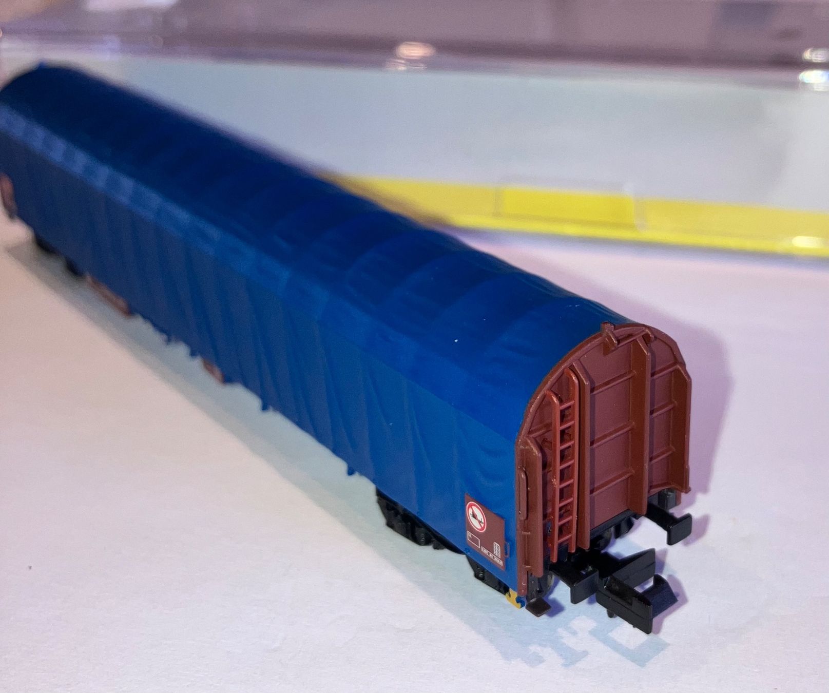 Trix Modellini di ferrovie: TRIX 15271-04 SCHIEBEPLANENWAGEN EP.V – Usato da Dompierre VD venduto da immorentes 4