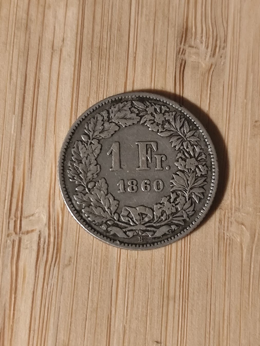 Tutti le monete: 1franken silber 1860 selten – Usato da minusio venduto da Birraio